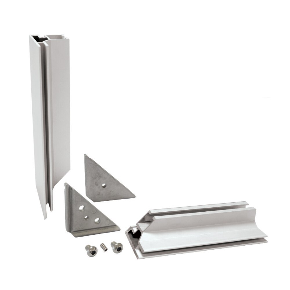 Vail 60S Wall Fabric Frames - Wall Mounted (60MM SEG Extrusion) — Hardware Only